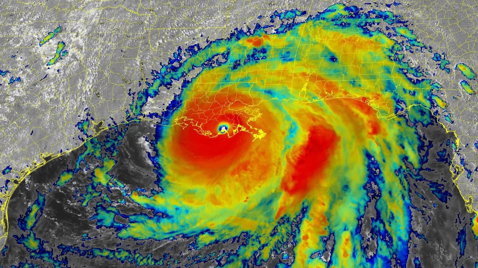 Hurricane Ida Meteorologist View